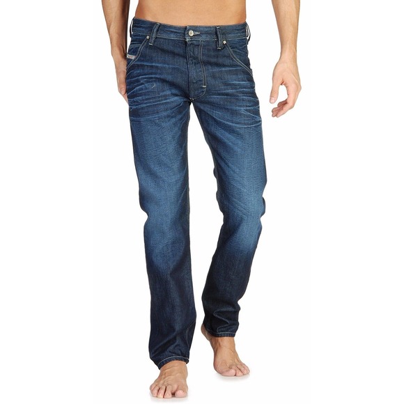 Diesel Krooley Regular Slim-Carrot Leg Jeans Pants Trousers 0073N 28x32 $180